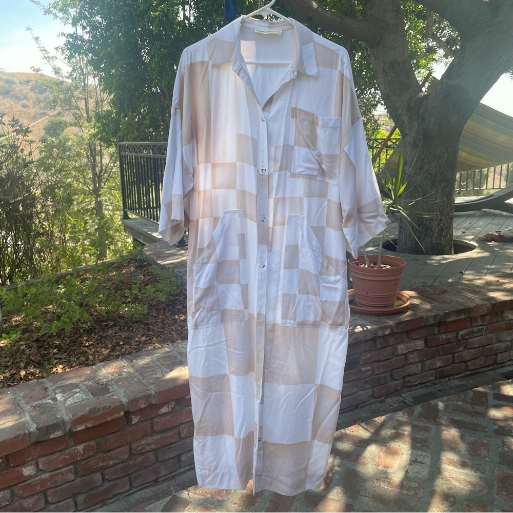 Mara Hoffman printed shirt dress